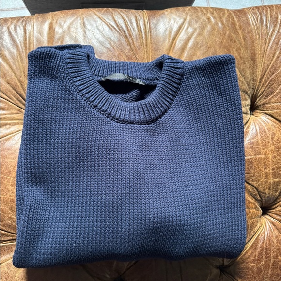 Jenni Kayne Sweaters - Jenni Kayne oversized fisherman crewneck in navy